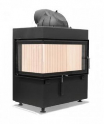 Каминная топка Hoxter ECKA 70/40/38LN Левосторонняя с чугунным дымосборником