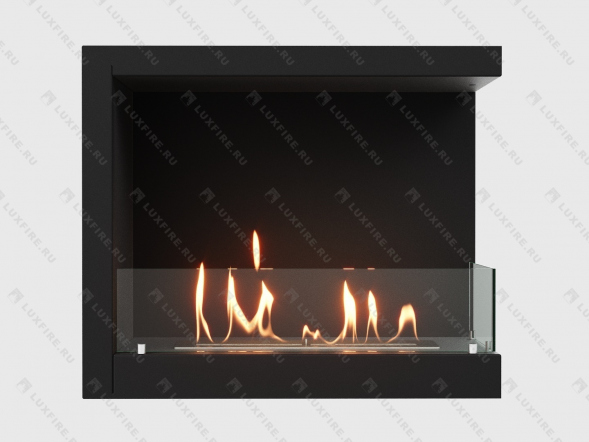Встроенный биокамин Lux Fire Угловой 755 М (правый угол)