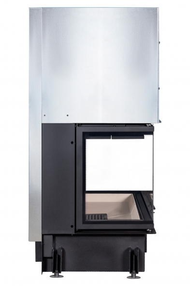 Каминная топка Экокамин ДЕЛЬТА 1200 три стекла принтинг