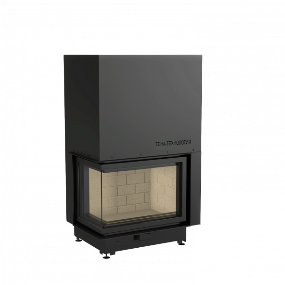 Каминная топка угловая 80 L Echa Tech