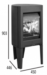 Дровяная печь-камин Jotul F 162