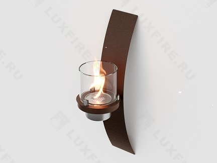 Настенный биокамин Lux Fire &amp;quot;Олимпус D&amp;quot; (черный)