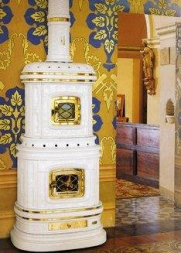 Печь камин Viennese con Colonna - Sergio Leoni