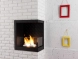 Встроенный биокамин Lux Fire Угловой 490 S (левый угол)